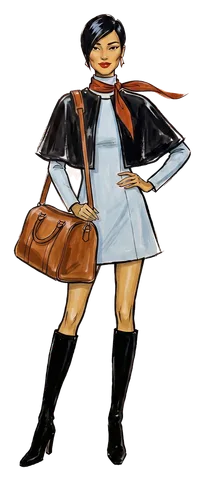 Sloane Carrick with a weekender bag; tag: No forms, no accounts and no email address